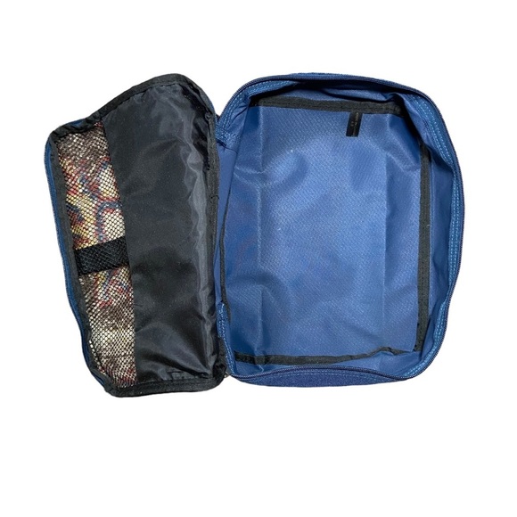 Samsonite Toiletry Travel Bag‎ Small Zipper Cover Carry On Pouch Cosmetic Case - Picture 3 of 3